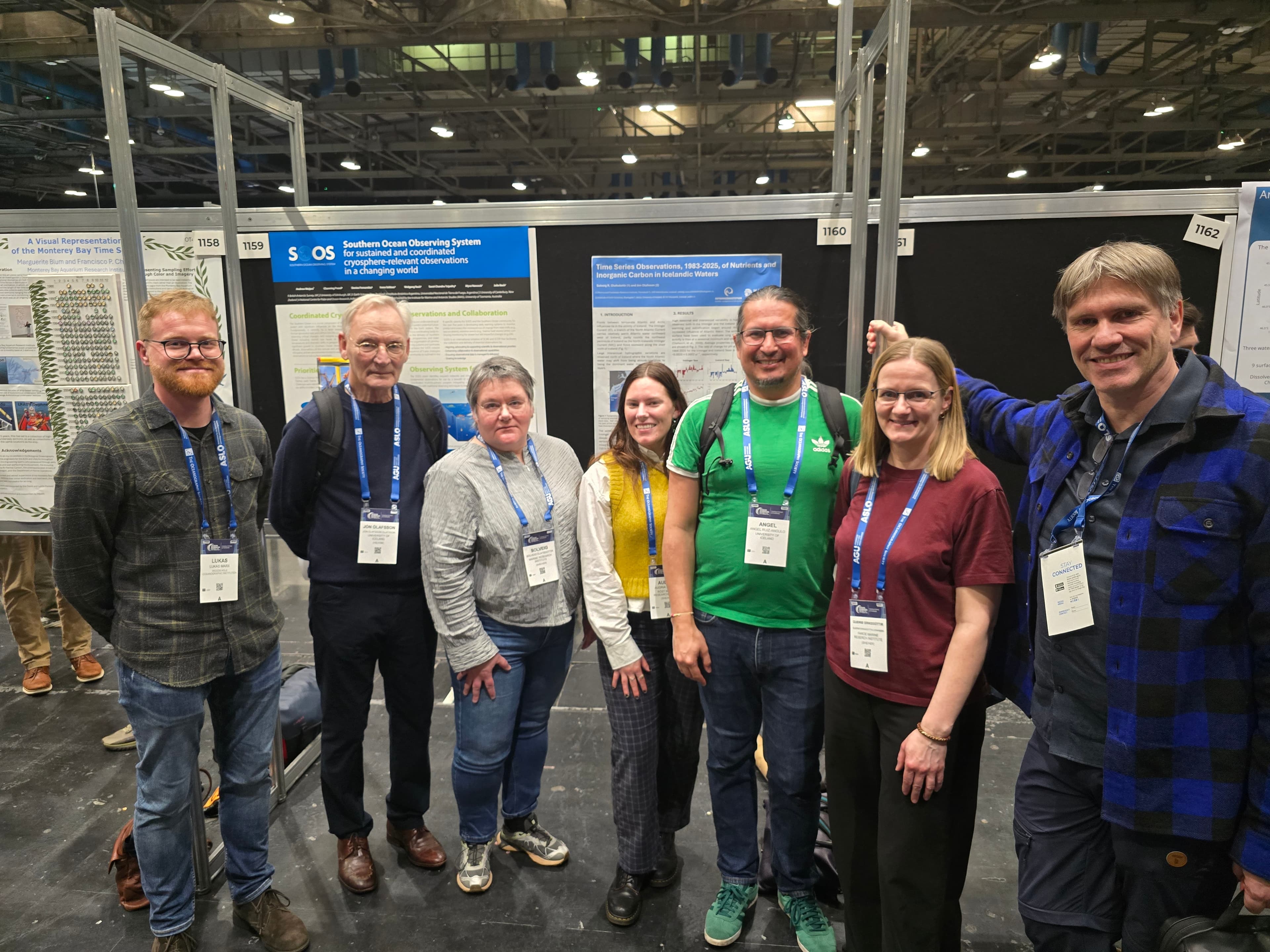 Röst á stærstu hafvísindaráðstefnu heims - ákall um auknar rannsóknir um sjávarloftskipti